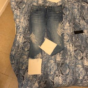 Cropped jeans